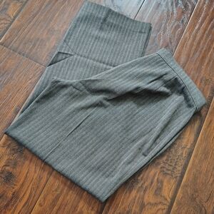 Retro East 5th striped business casual ankle pants Size 14 Polyester blend